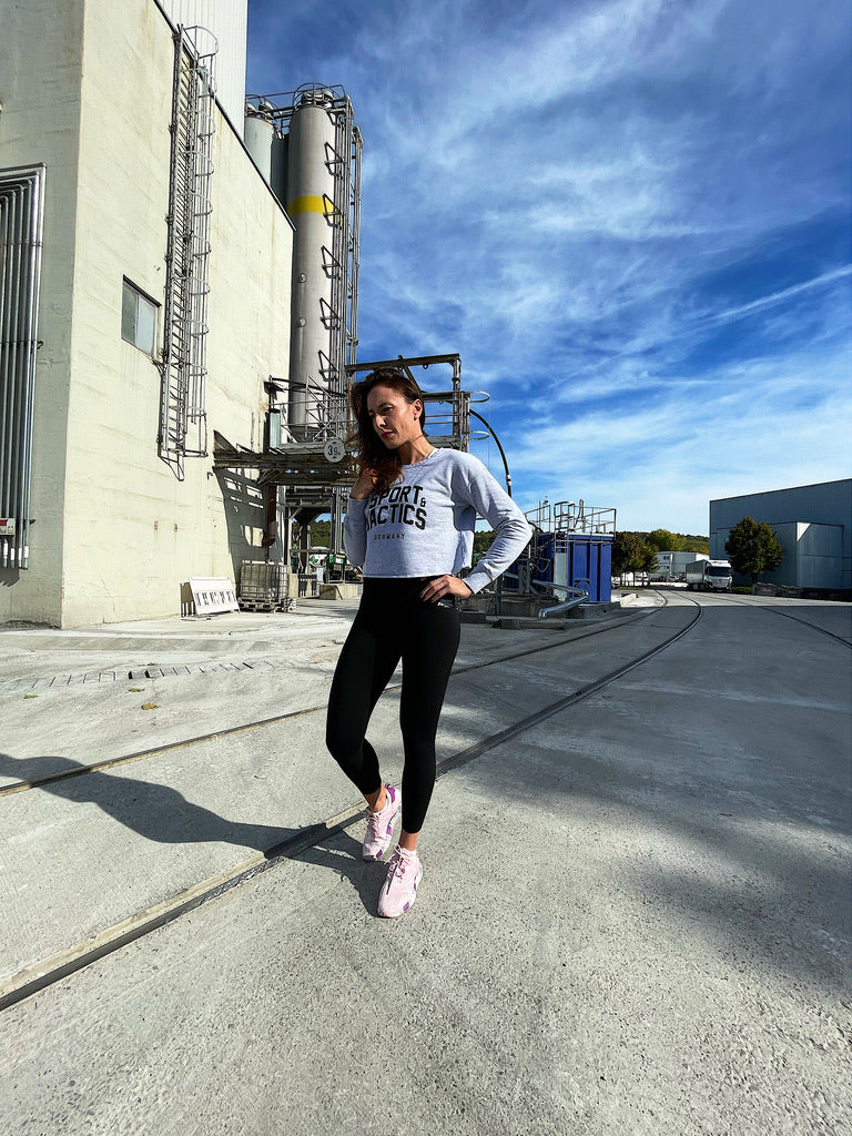 Damen ATHLETIK CROPPED CREW